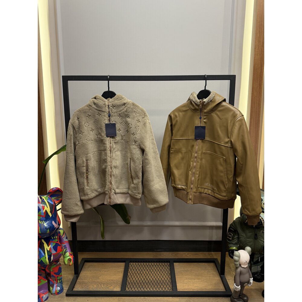 LVU - Ceket - Double Face Logo - Bej 