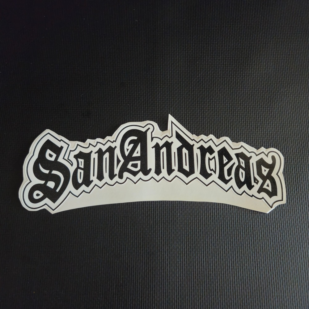 San Andreas Sticker 