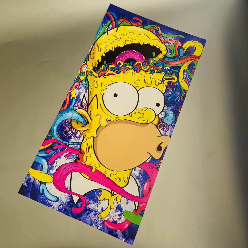 Simpsons Kapı Direk Kaplama Folyosu