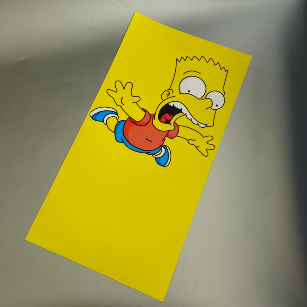 Simpsons Kapı Direk Kaplama Folyosu