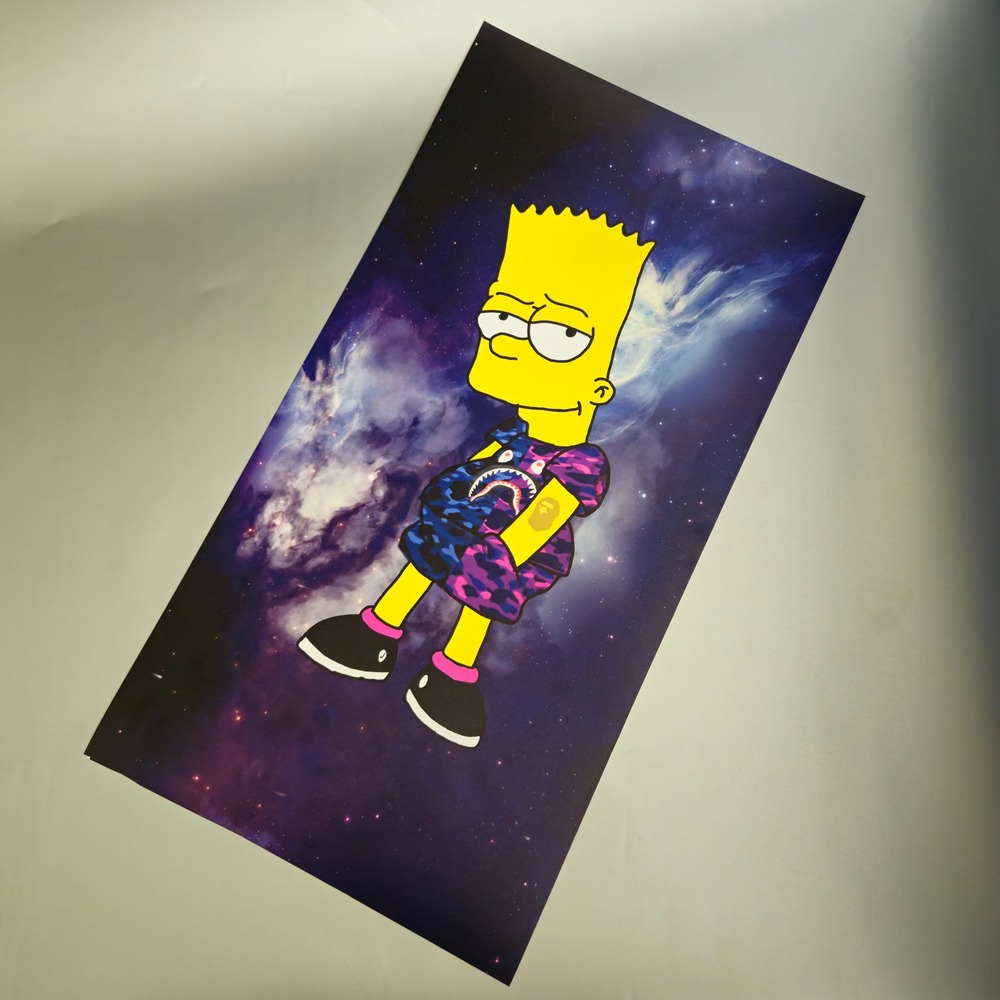 Simpsons Kapı Direk Kaplama Folyosu