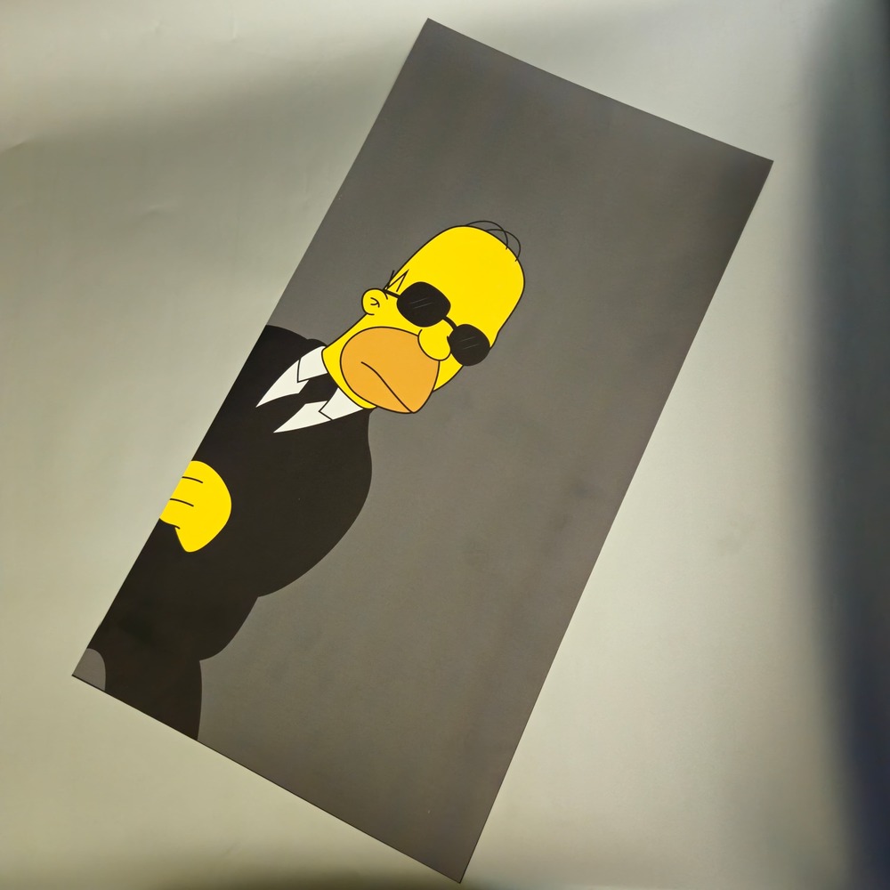 Simpsons Kapı Direk Kaplama Folyosu