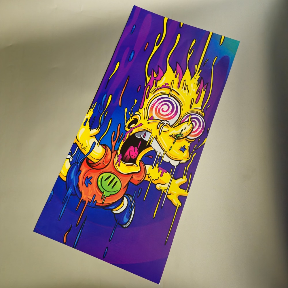 Simpsons Kapı Direk Kaplama Folyosu