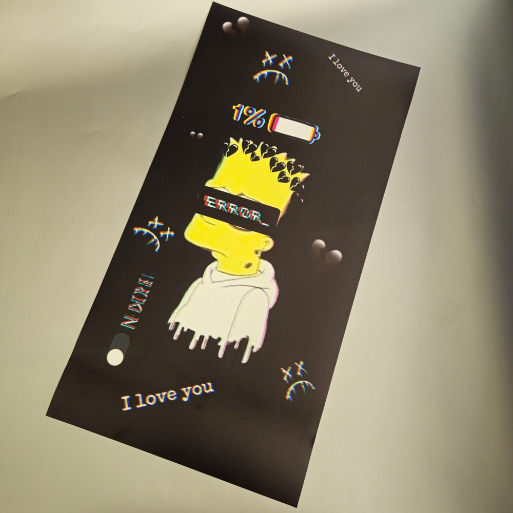 Simpsons Kapı Direk Kaplama Folyosu