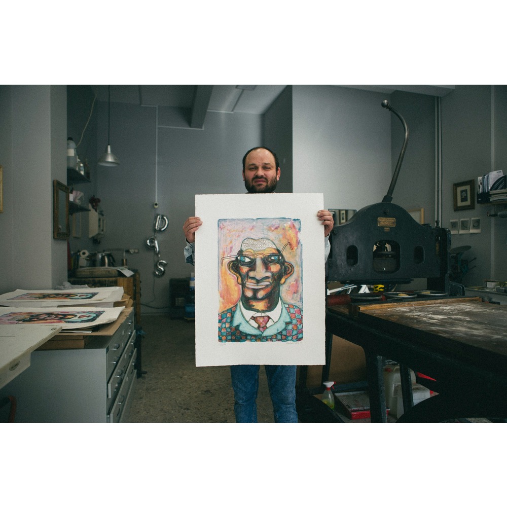 Ramazan Can - Lithography