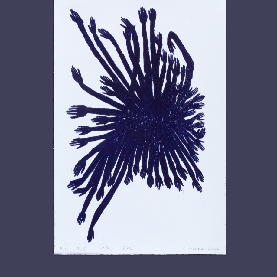 Alexandra Duprez - Lithograph