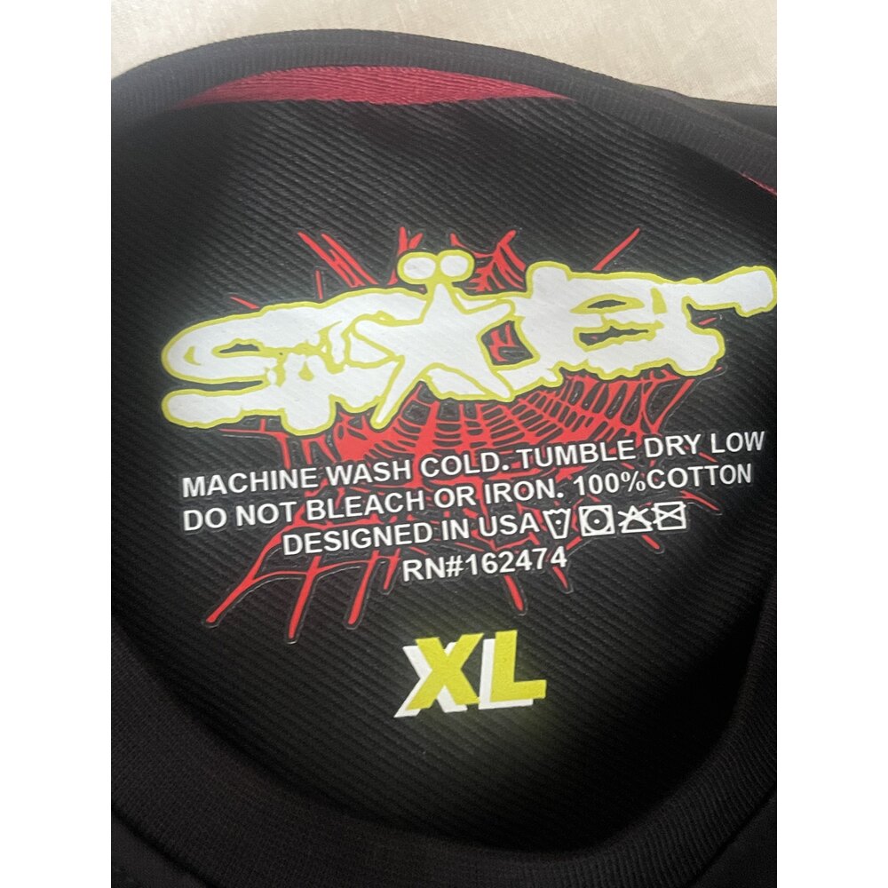 Sp5der T-Shirt Siyah | Drippy G