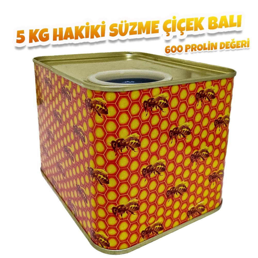 Süzme Çiçek Balı (5 kg)