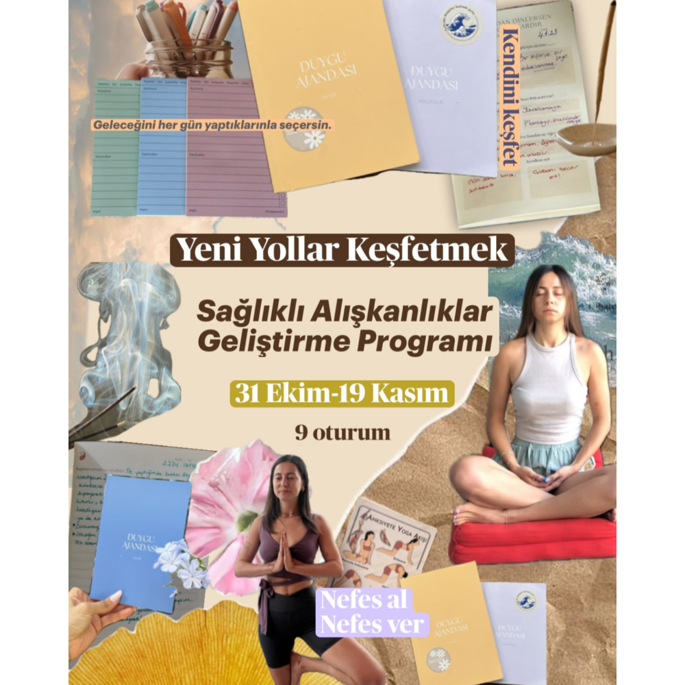 Yeni Yollar Keşfetmek: 6 oturum katılım
