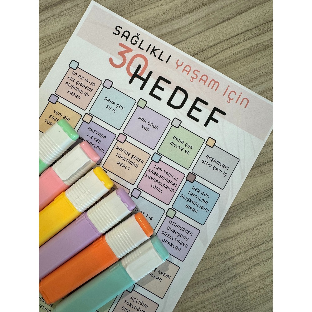 Sağlıklı Yaşam Motivasyon Kiti