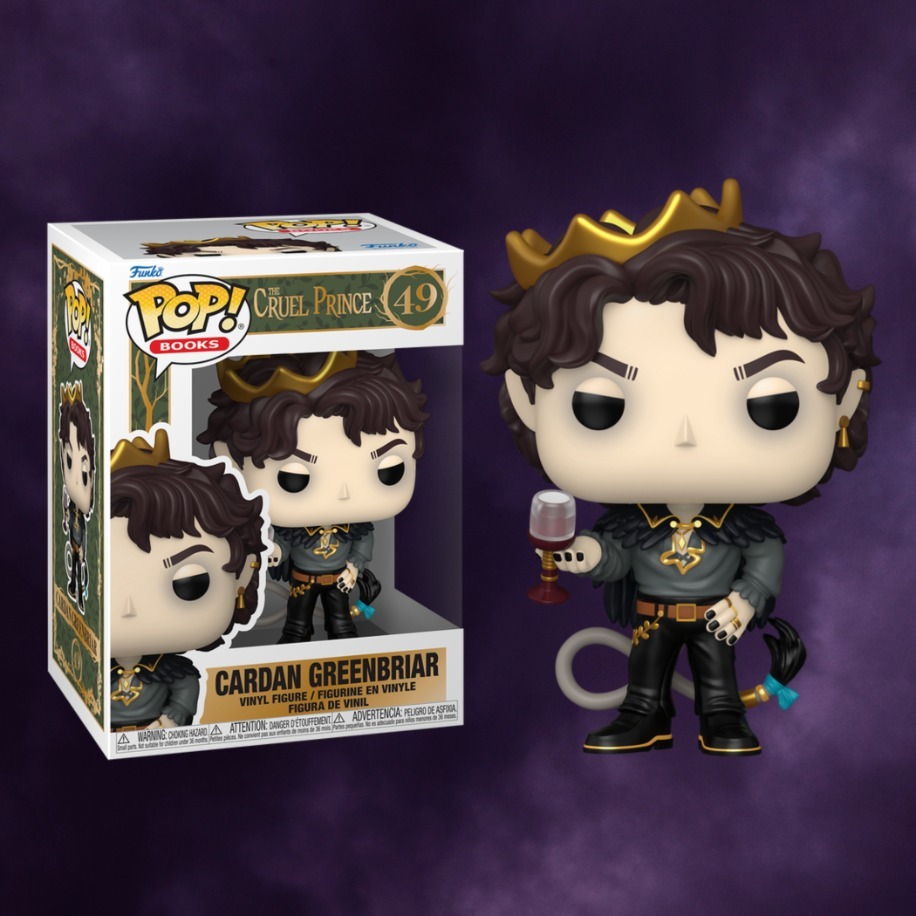 Funko Pop! Books: The Cruel Prince – Cardan Greenbriar Vinyl