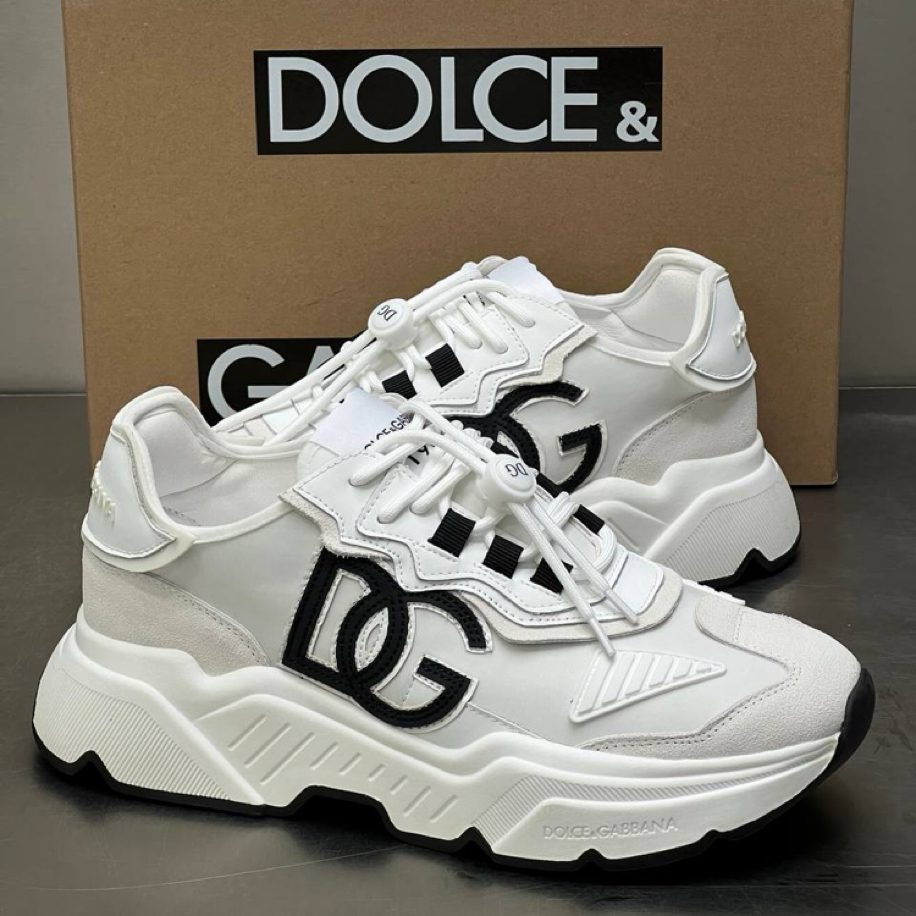Dolce & Gabbana ホワイトフラットシューズ 35 Dolce Gabbana ( Premium İthal ) | EdisPremium.men