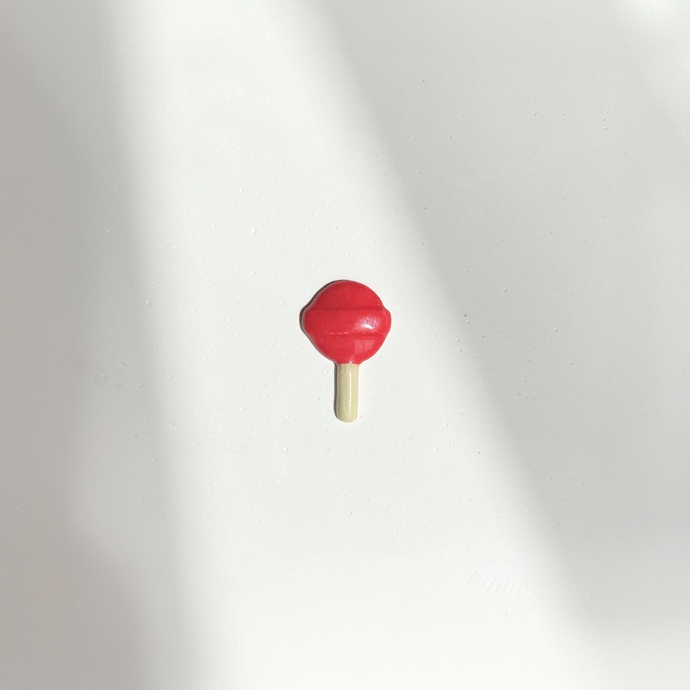 Lolipop Kırmızı Küpe