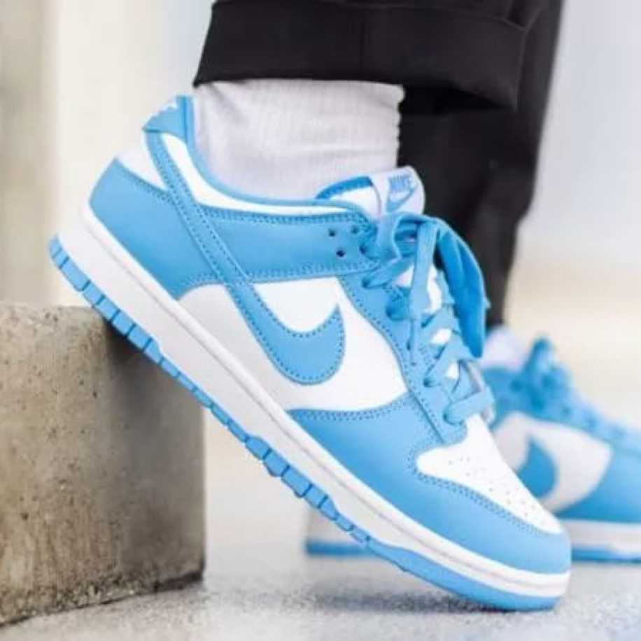 Dunk BLUE and white