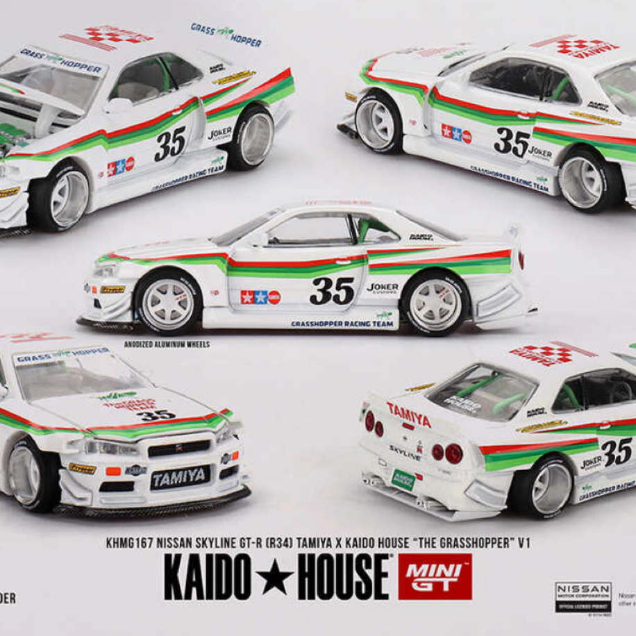 Kaido House Nissan Skyline GT-R (R34) TAMIYA x KAIDO HOUSE 