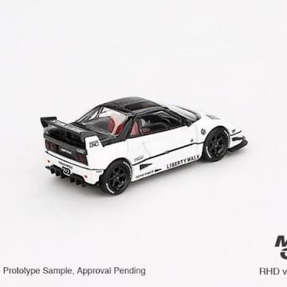 Mini GT #953 Mazda AZ-1 Liberty Walk LB40 White 2024 Tokyo Auto