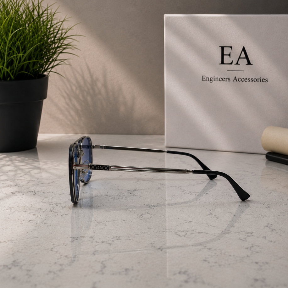 ゆー Luxy - UV-400 Korumalı Güneş Gözlüğü Mavi | engineersaccessories