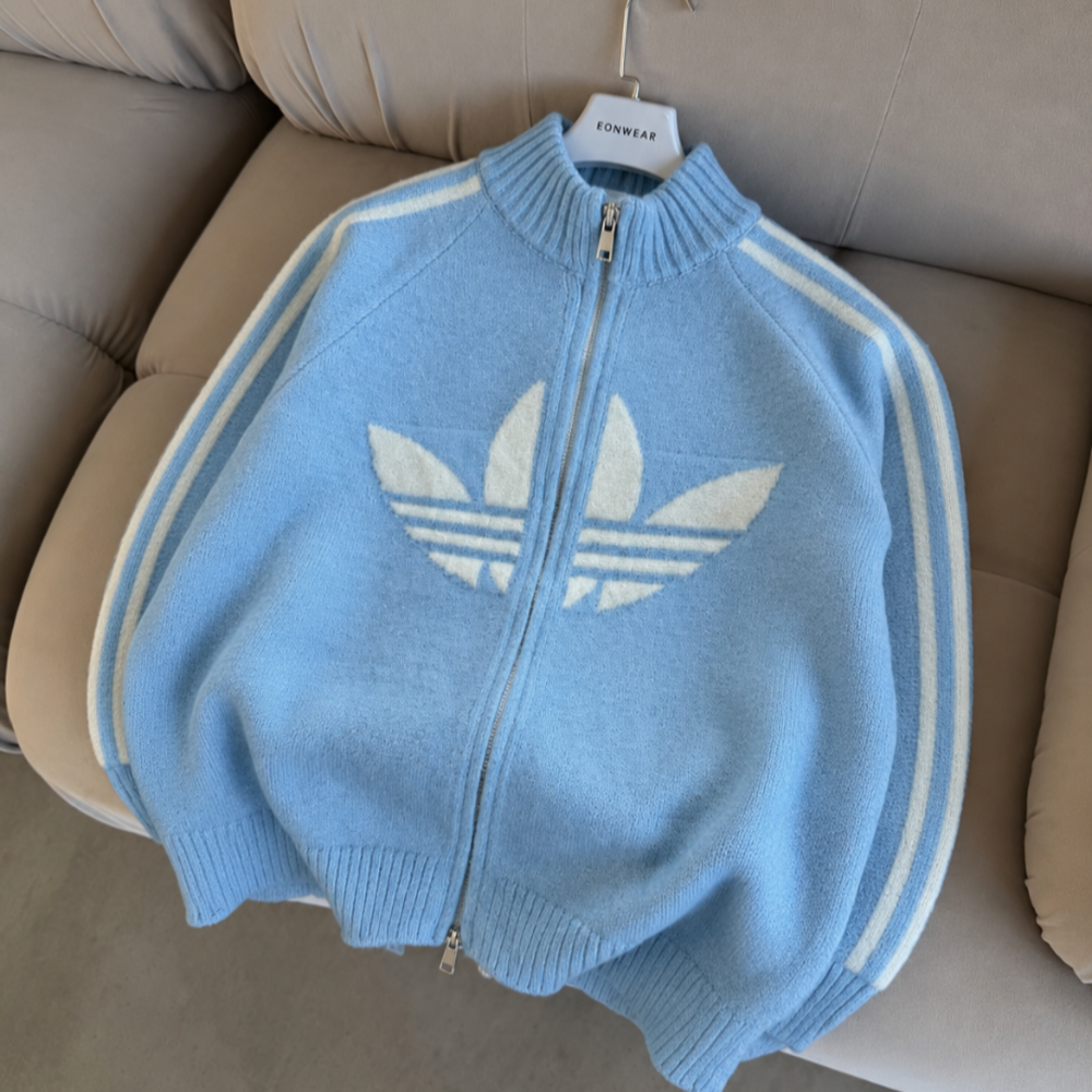 Adidas Tam Fermuar Triko Premium