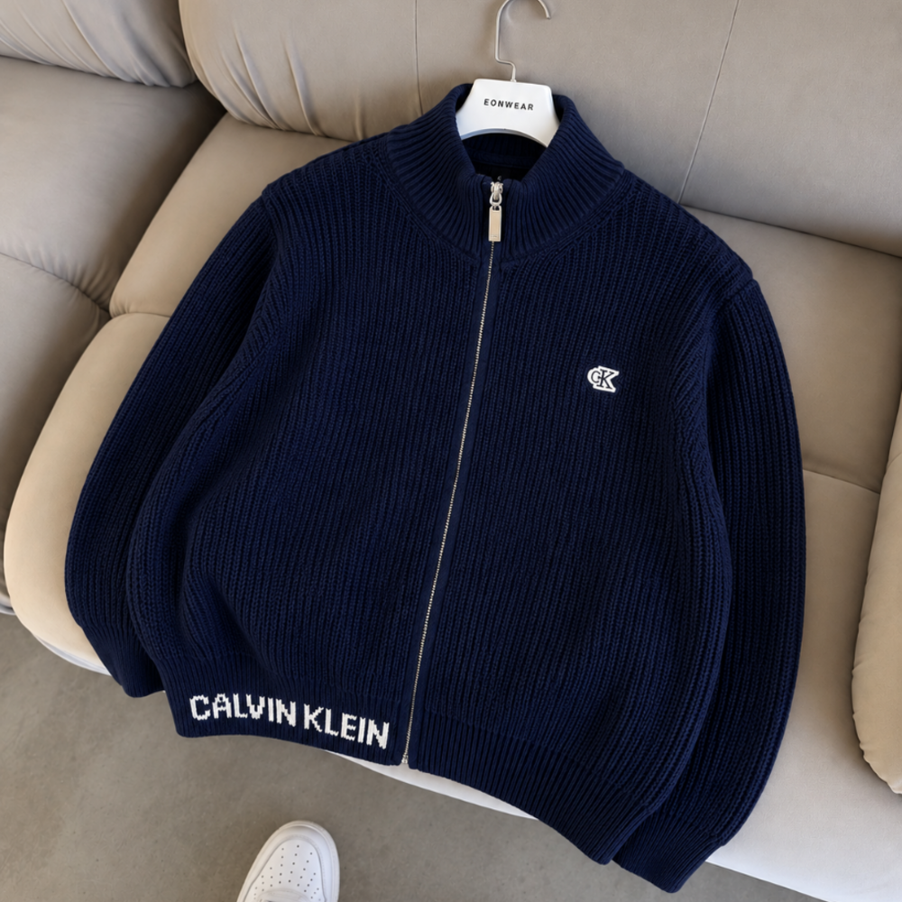 Calvin Klein Tam Fermuar Triko Premium