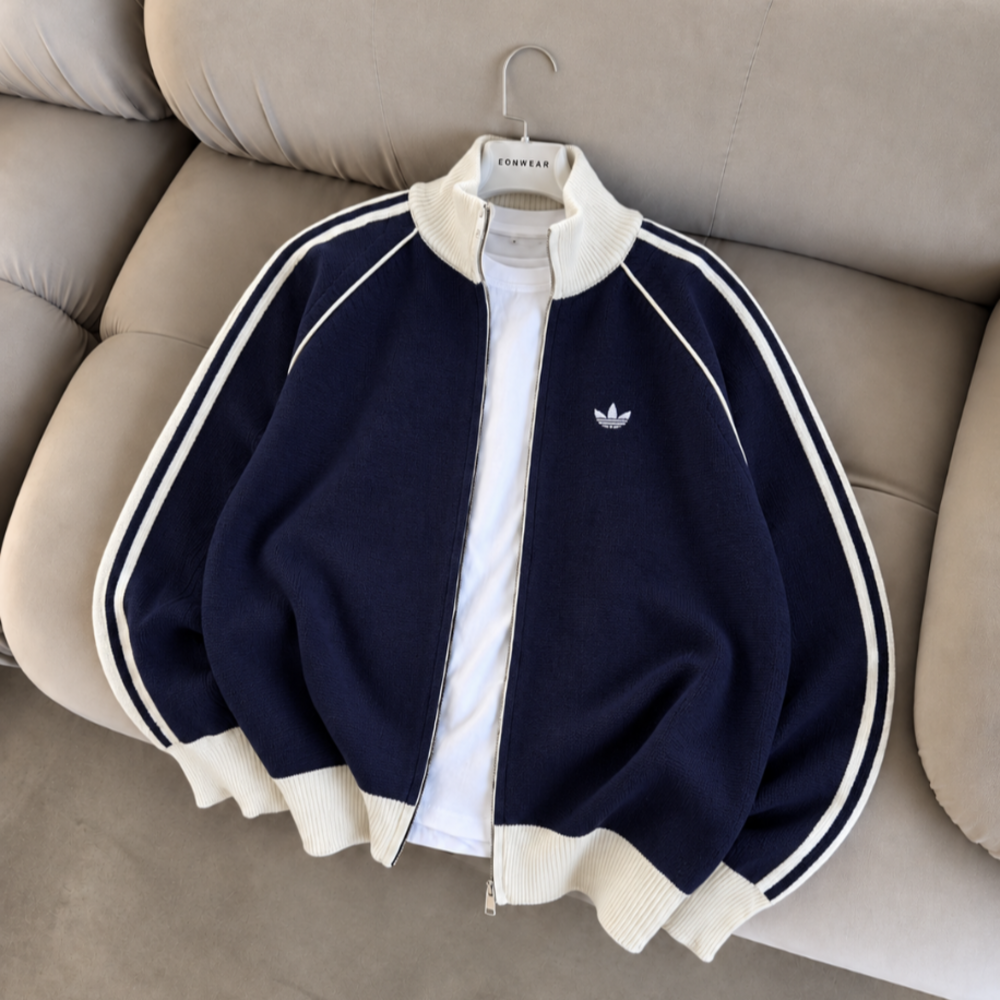 Adidas Tam Fermuar Triko Premium