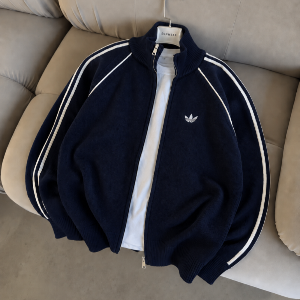 Adidas Tam Fermuar Triko Premium