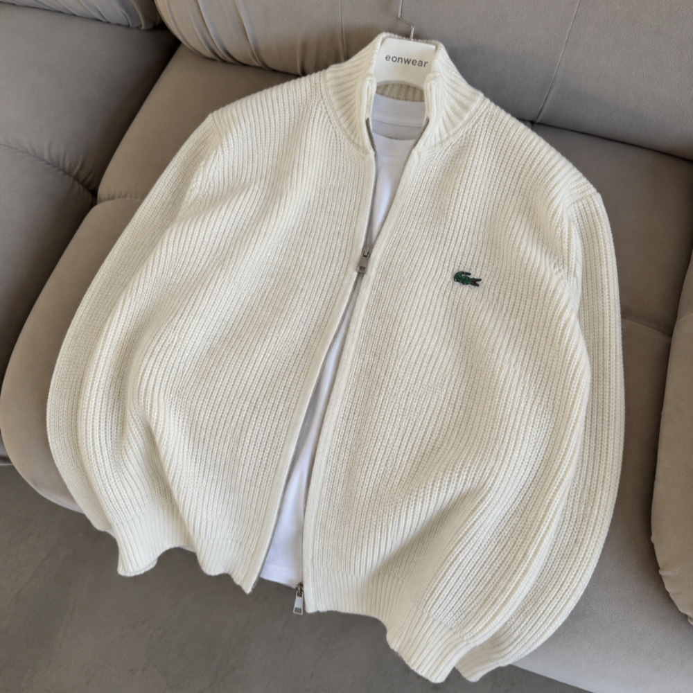 Lacoste Tam Fermuar Triko Premium