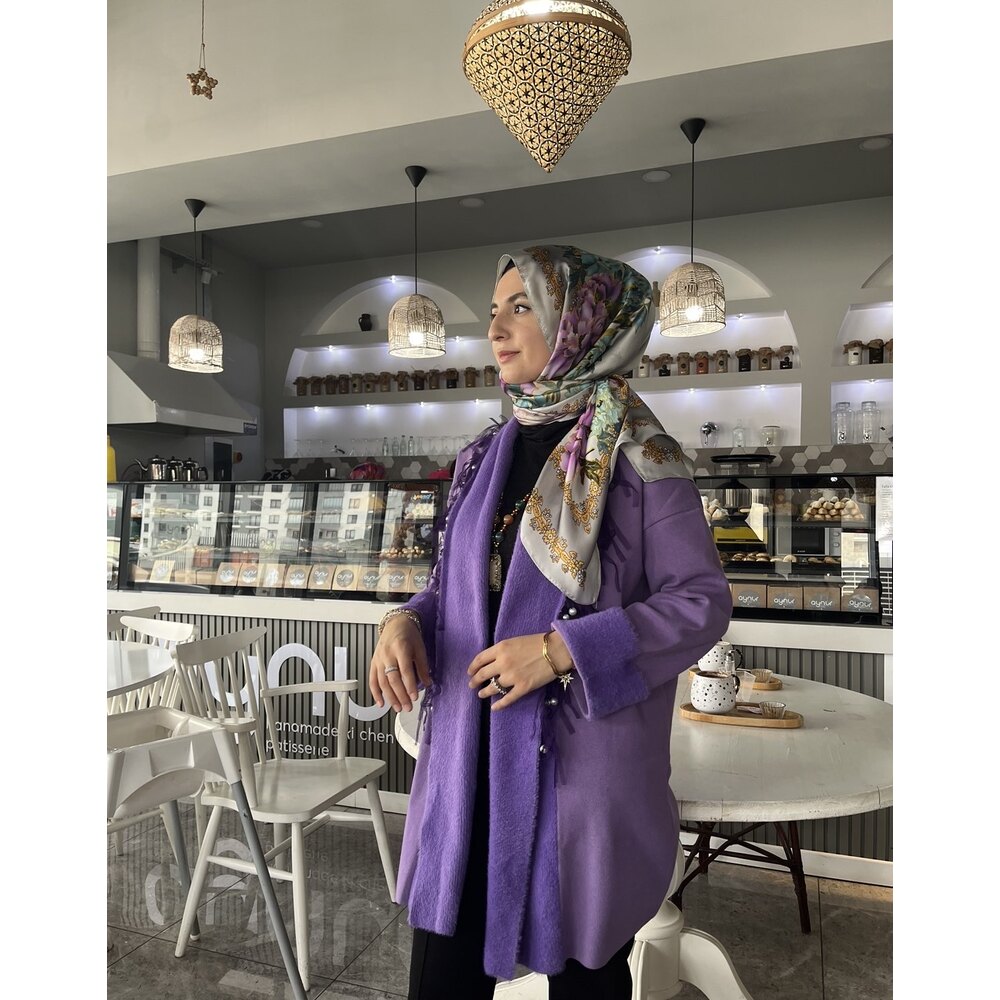 Eşarpie Luxe Şal - Çiçekli