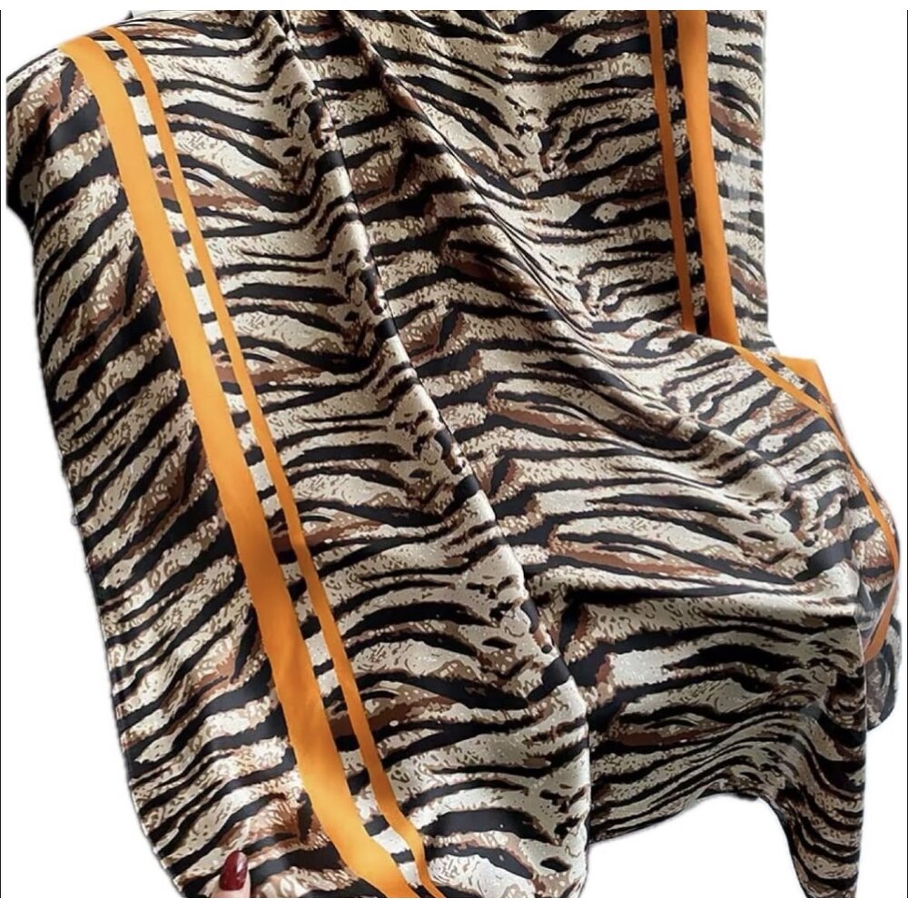 Eşarpie Luxe Şal - Leopar Zebra
