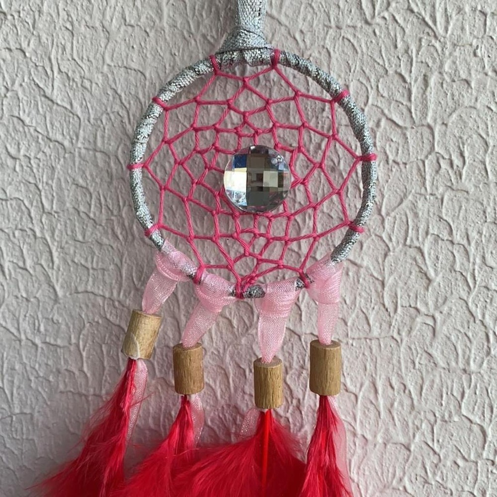 Mini Rüya Kapanı (Kırmızı Renkli)