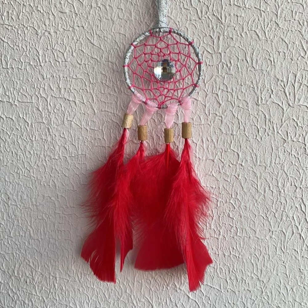 Mini Rüya Kapanı (Kırmızı Renkli)