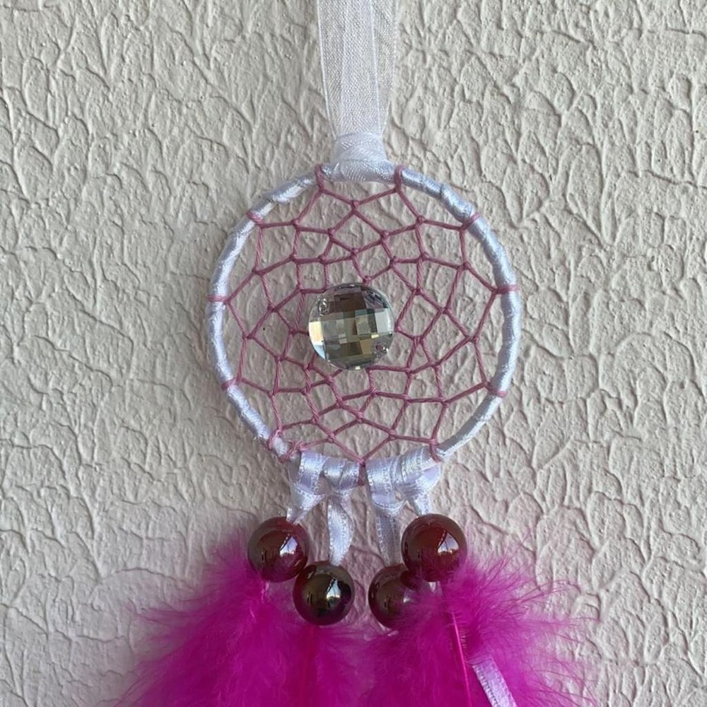 Mini Rüya Kapanı (Fuşya Renkli)