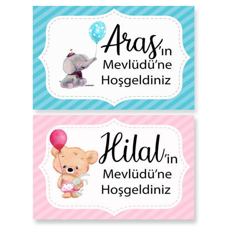 Hoşgeldin Bebek Panosu