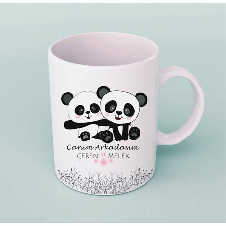 arkadaşım panda kupa 