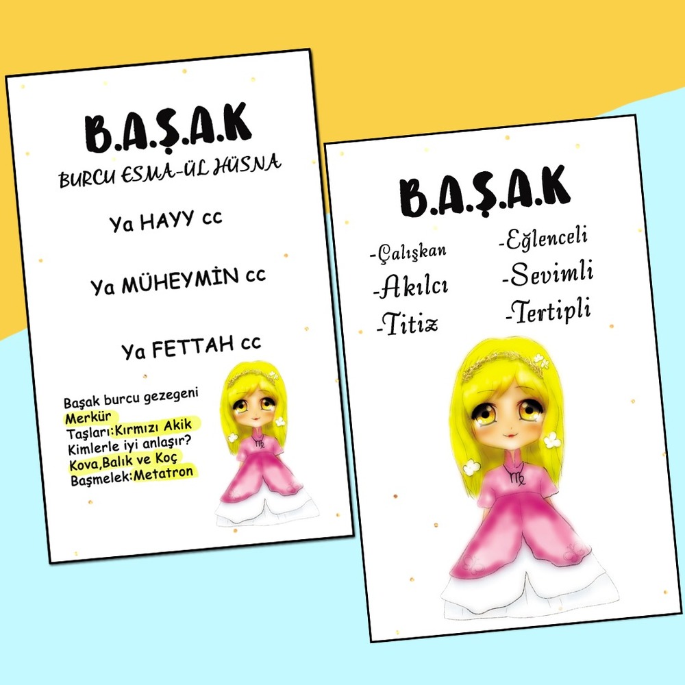 Başak Burcu Olumlama Mini Set