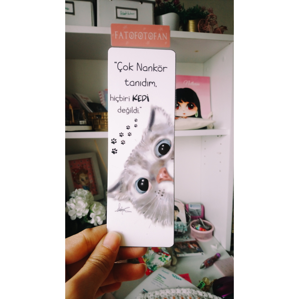 Dost Kedi Kitap Ayracı 