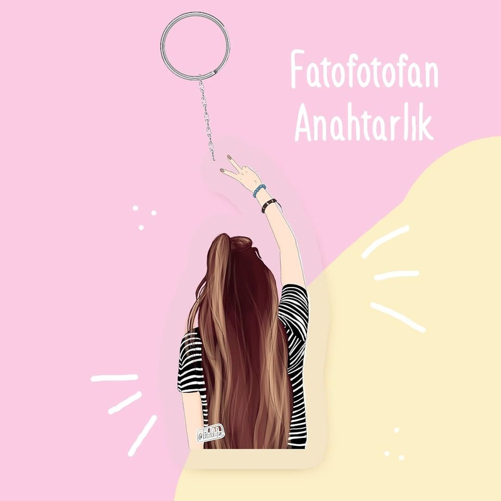 Özgürüm Pvc Anahtarlık 
