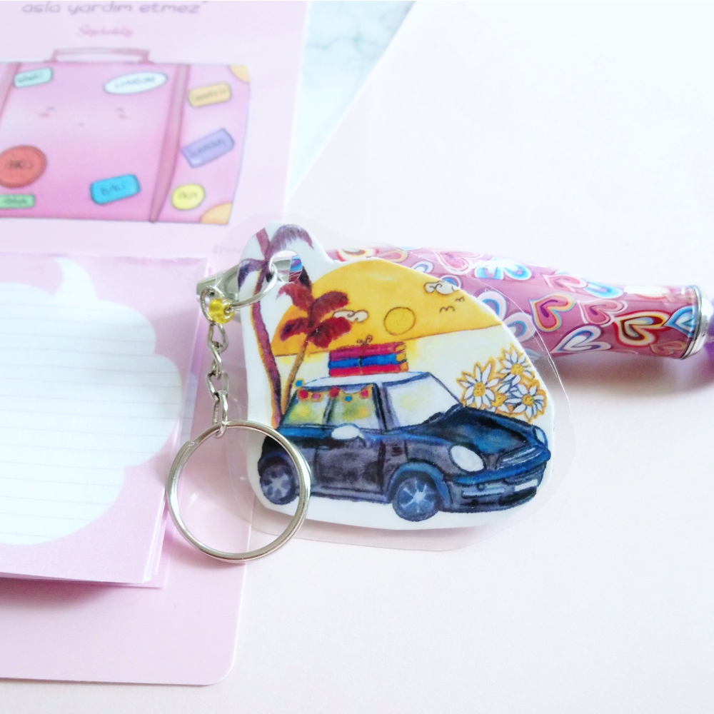 Minicooper Anahtarlık Pvc 