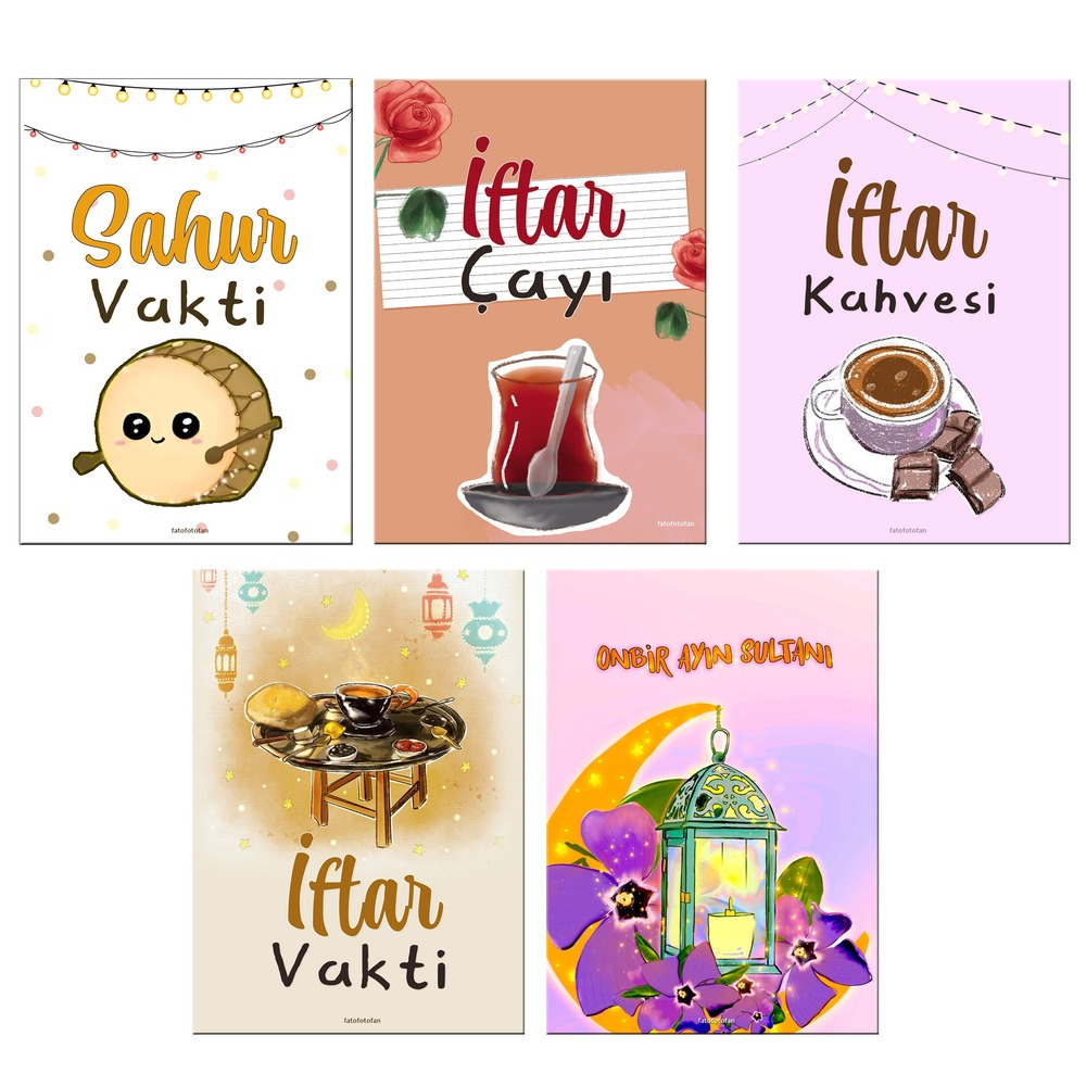Motto Ramazan Sunum Kartları