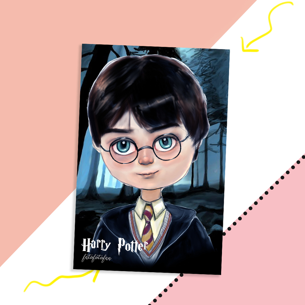 Harry Potter Kartpostal