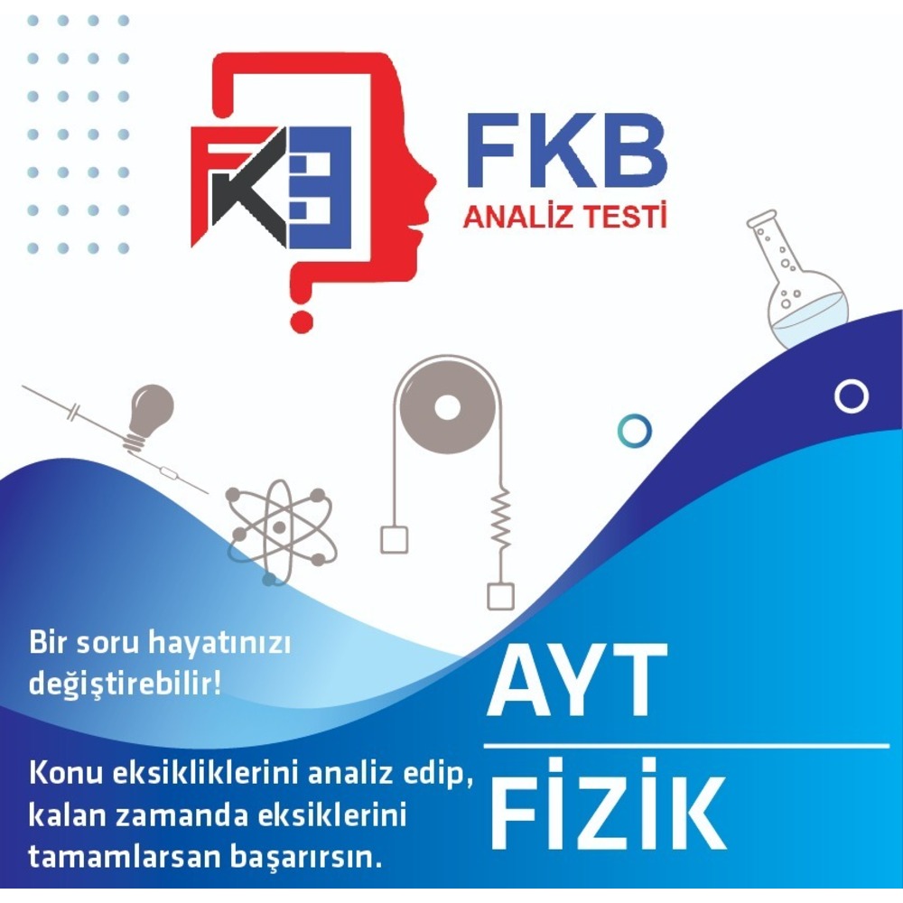 ONLİNE FKB ANALİZ AYT FİZİK TESTİ VE 3,5 SAAT EKSİK KAPATMA VİDEOSU