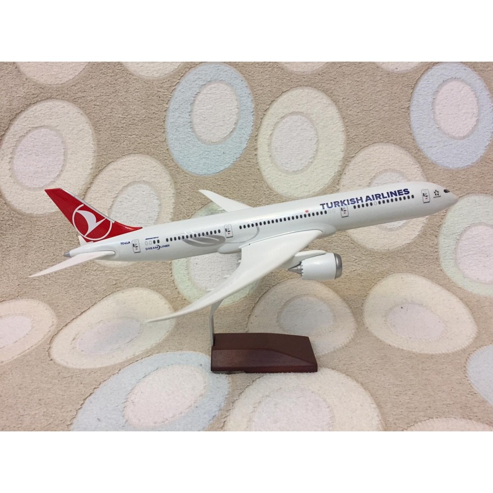 Resin uçak Maketi (TURKISH AIRLINES B787-9 DREAMLINER 1/200) Resin