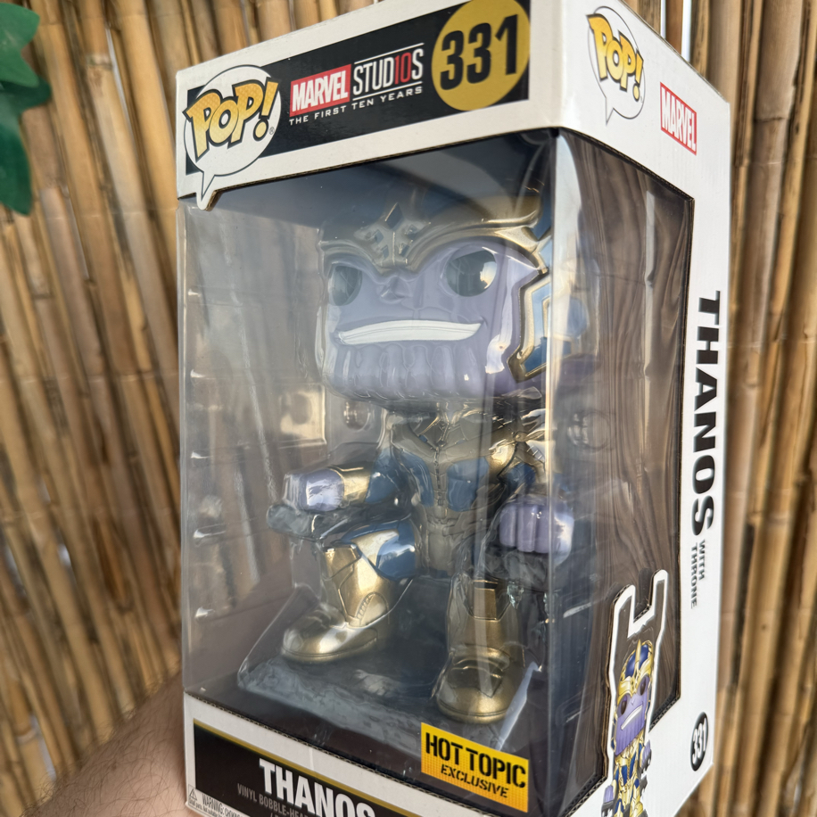 Thanos on throne Funko Pop FunkonomStore