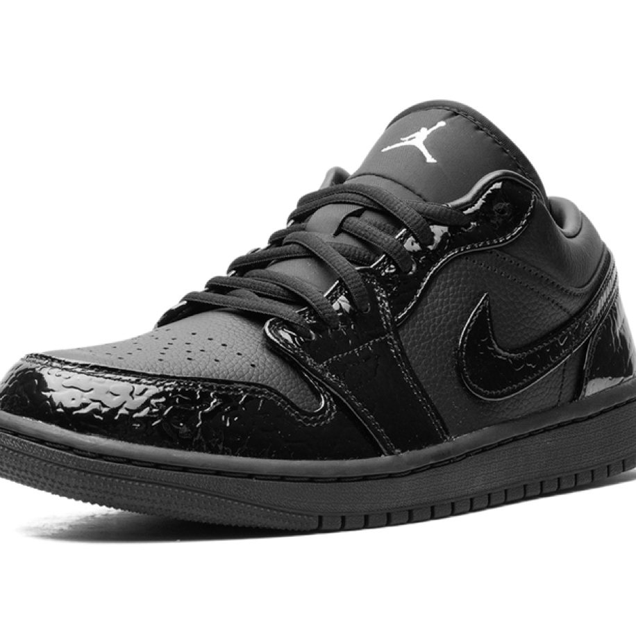 Nike Air Jordan 1 Low “Black Croc”