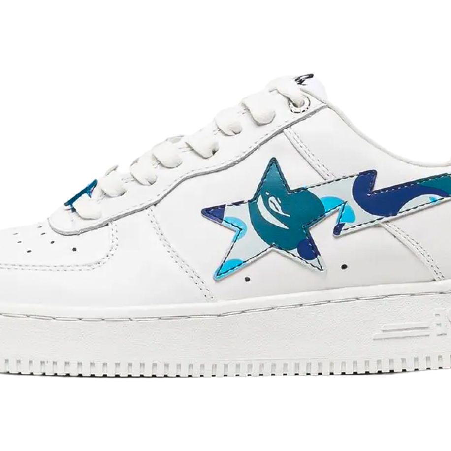 Bape Sta Low “ABC Camo White Blue”