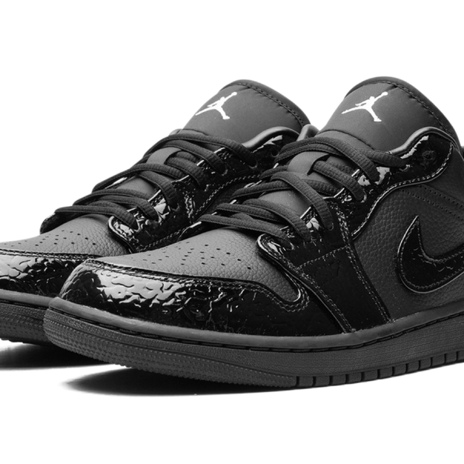 Nike Air Jordan 1 Low “Black Croc”