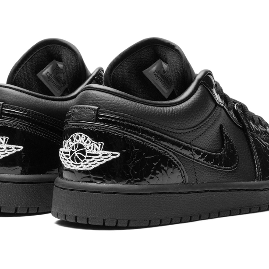 Nike Air Jordan 1 Low “Black Croc”