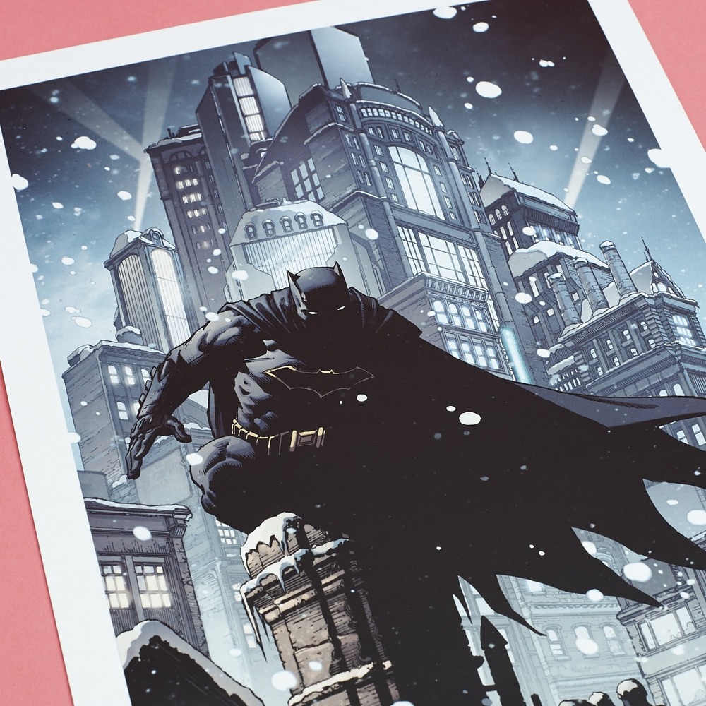 Batman Lithograph Card Stock Poster