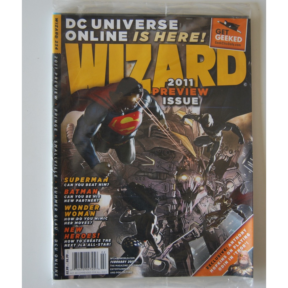 Wizard : Çizgi Roman Haber Dergisi - Ocak,Şubat,Mart 2011 Sayıları