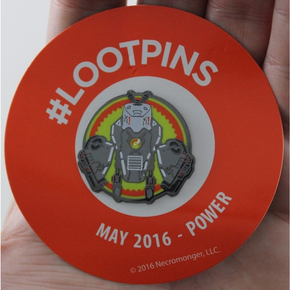 Loot Crate Power Pin