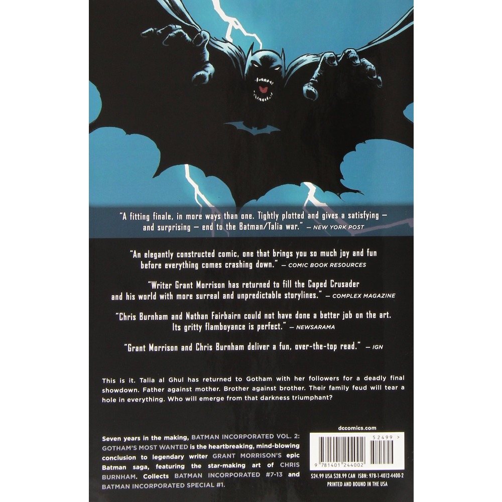 Batman Incorporated Volume 2 Hardcover Cilt